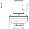 Polmac nozzle for washing tanks diagram